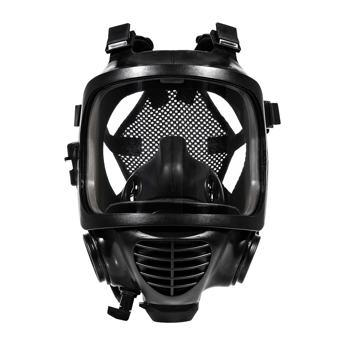 black half gas mask