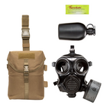 Military Gas Mask & Nuclear Attack Survival Kit 