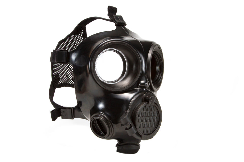 CM-7M Military Gas Mask フィルタ缶付　ガスマスク