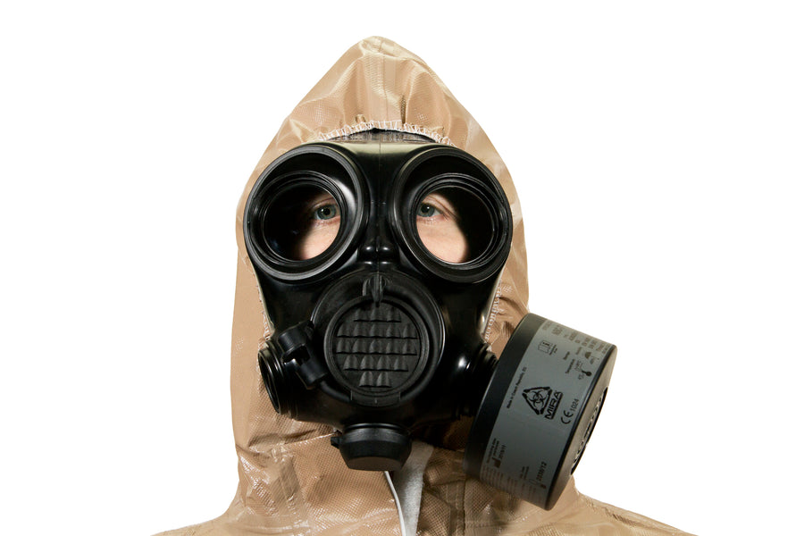 CBRN HazMat Suit - Reusable, Heavy Duty Protective Suit for  Chemical/Biological threats and other Harsh Environments